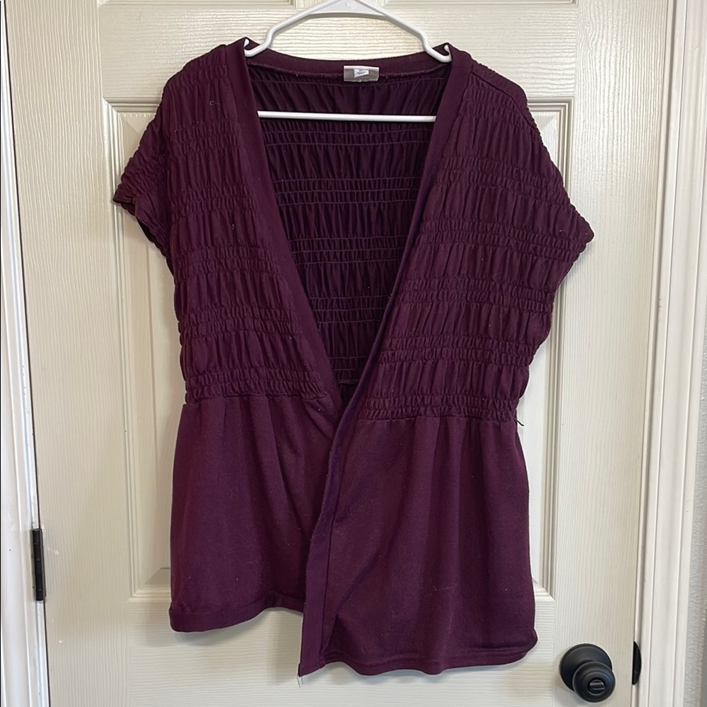 LuLaRoe Women's XL Purple Top